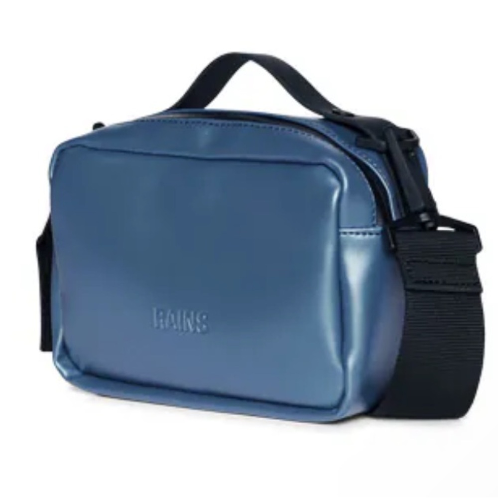 New Rains Blue Florissant Waterproof  Cross Body Hand Bag